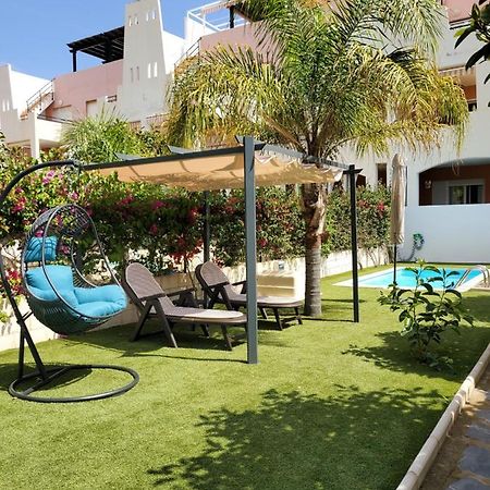 Bajo En Primera Linea De Vera-Playa Con Piscina Privada! 외부 사진