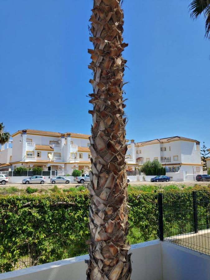 Bajo En Primera Linea De Vera-Playa Con Piscina Privada! 외부 사진