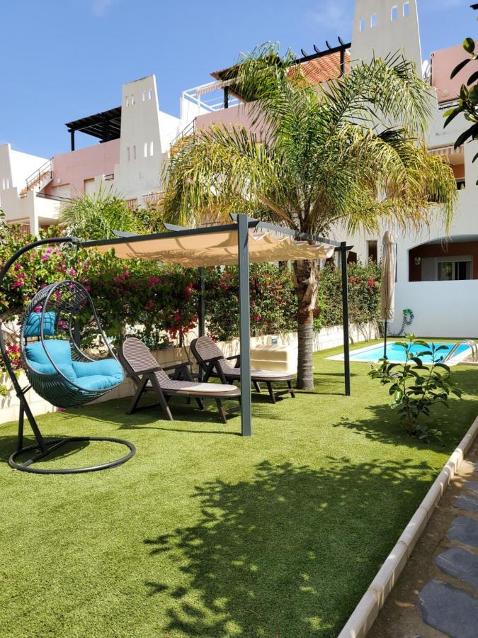Bajo En Primera Linea De Vera-Playa Con Piscina Privada! 외부 사진
