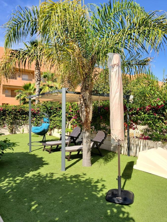 Bajo En Primera Linea De Vera-Playa Con Piscina Privada! 외부 사진