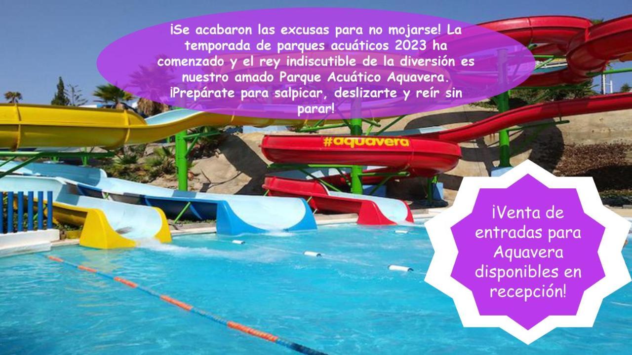 Bajo En Primera Linea De Vera-Playa Con Piscina Privada! 외부 사진