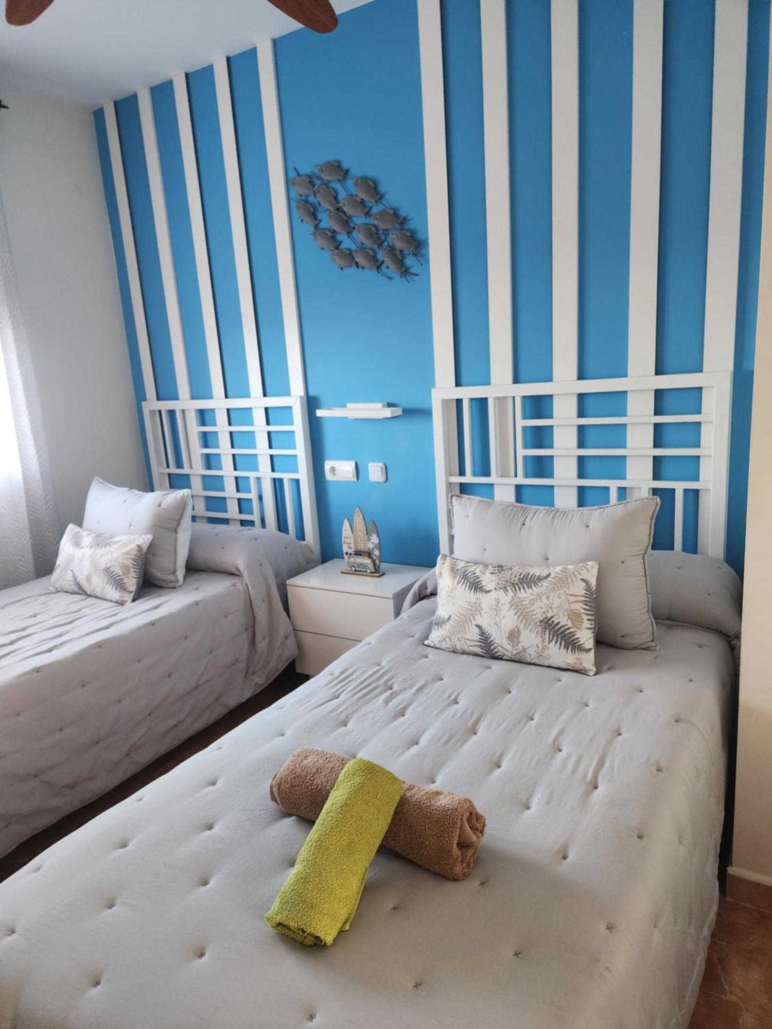 Bajo En Primera Linea De Vera-Playa Con Piscina Privada! 외부 사진