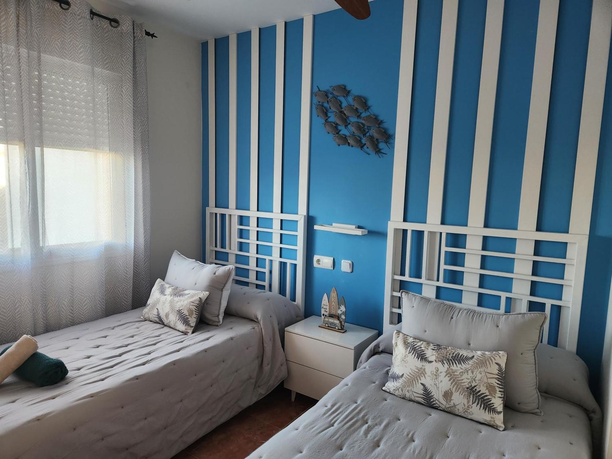 Bajo En Primera Linea De Vera-Playa Con Piscina Privada! 외부 사진