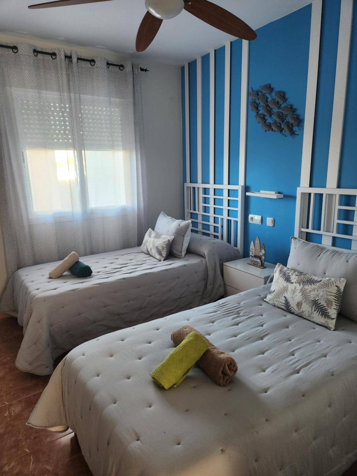Bajo En Primera Linea De Vera-Playa Con Piscina Privada! 외부 사진