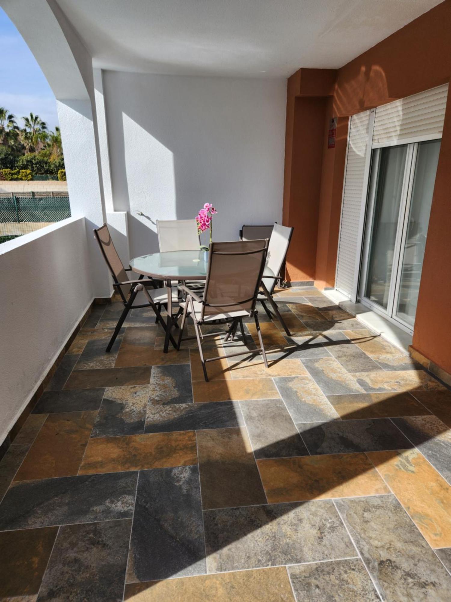 Bajo En Primera Linea De Vera-Playa Con Piscina Privada! 외부 사진