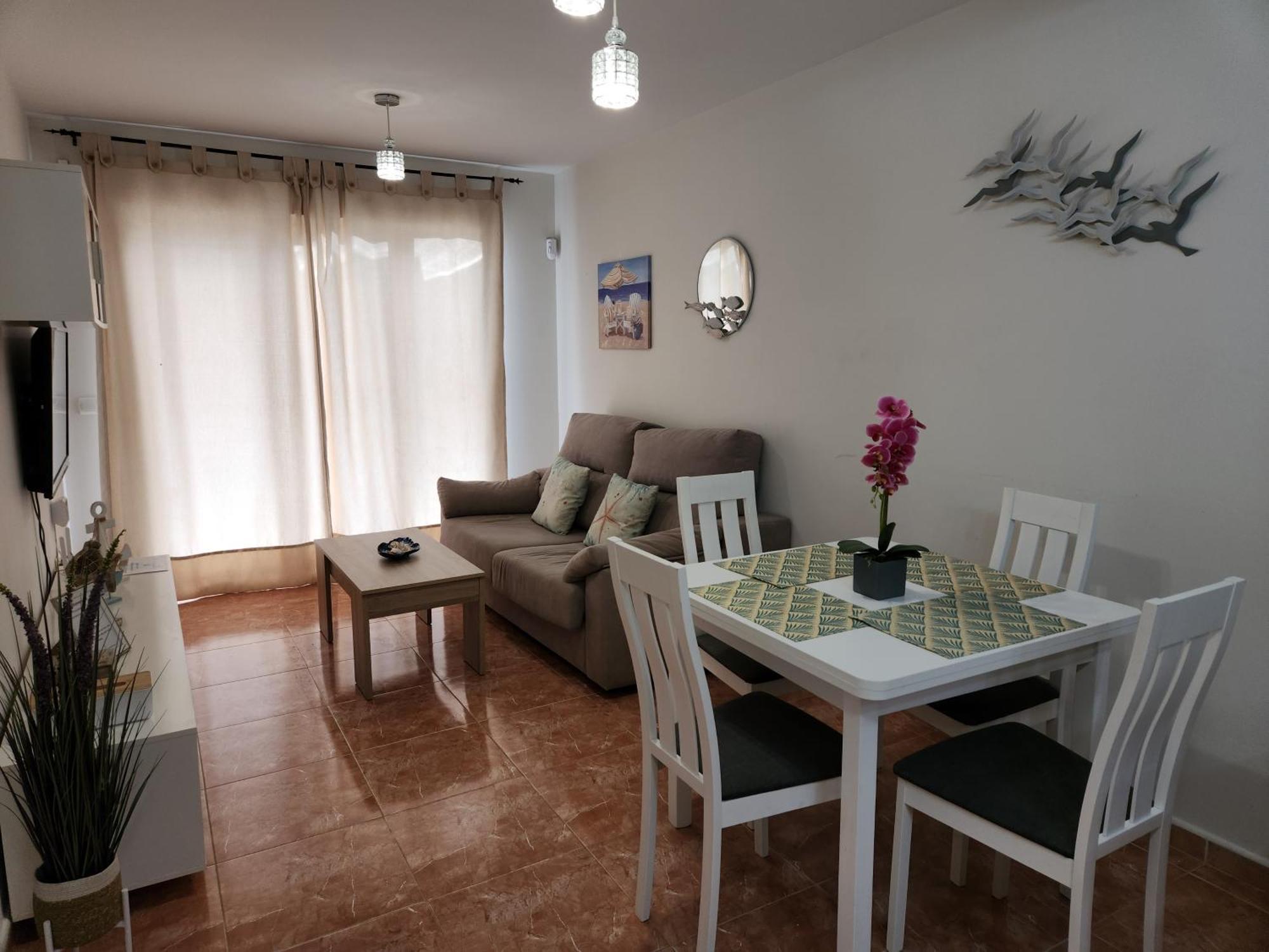 Bajo En Primera Linea De Vera-Playa Con Piscina Privada! 외부 사진