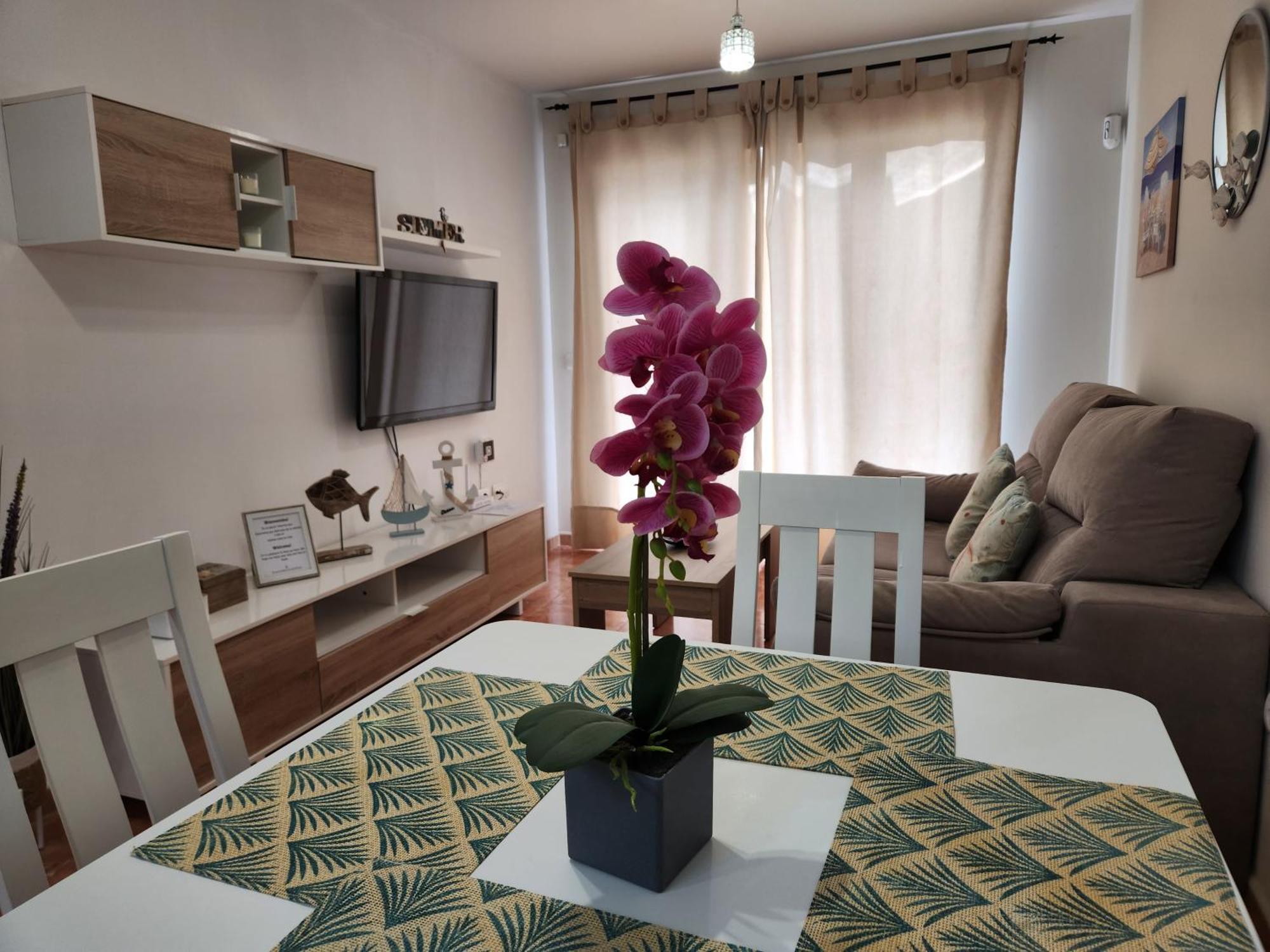 Bajo En Primera Linea De Vera-Playa Con Piscina Privada! 외부 사진