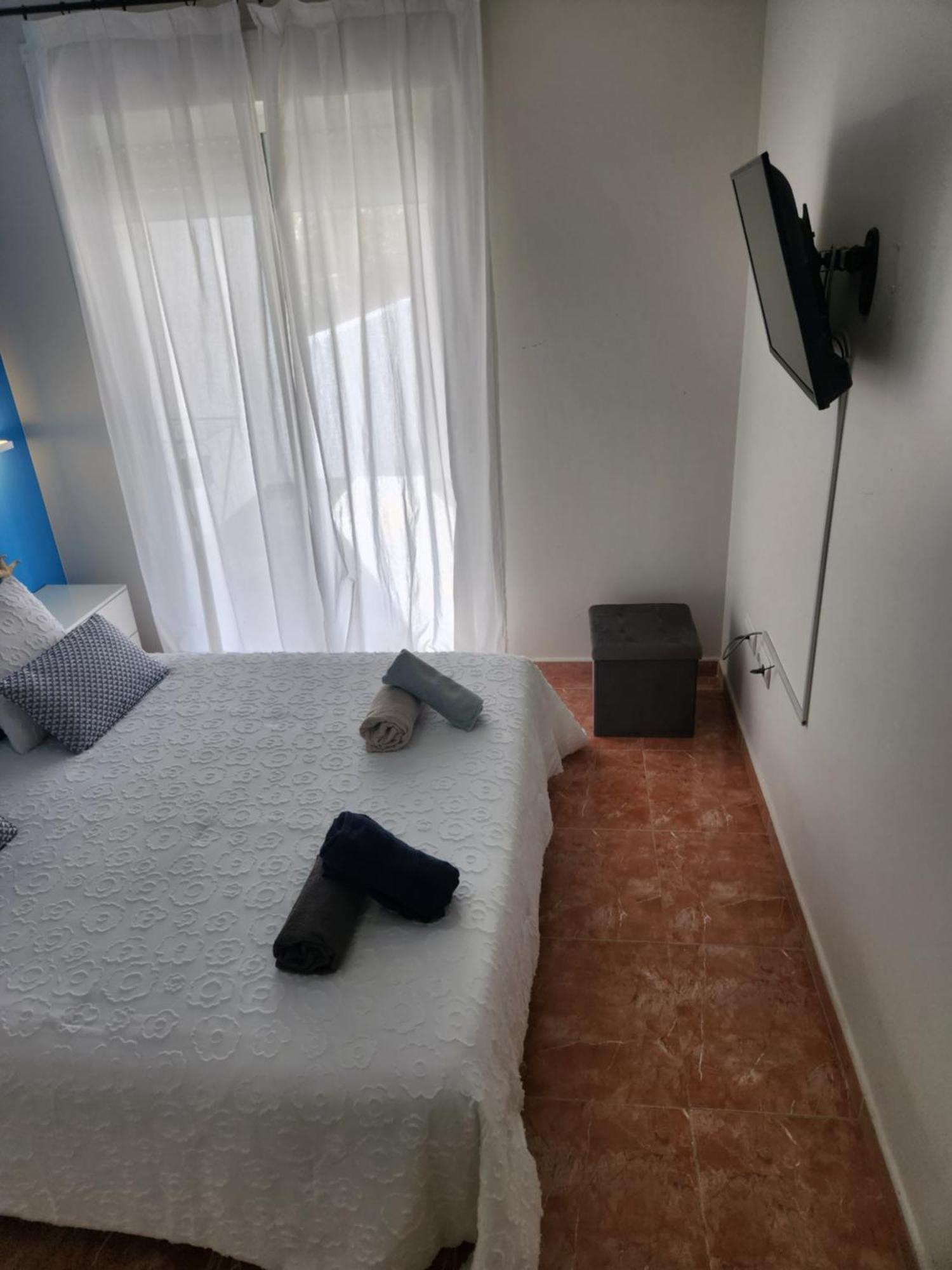 Bajo En Primera Linea De Vera-Playa Con Piscina Privada! 외부 사진