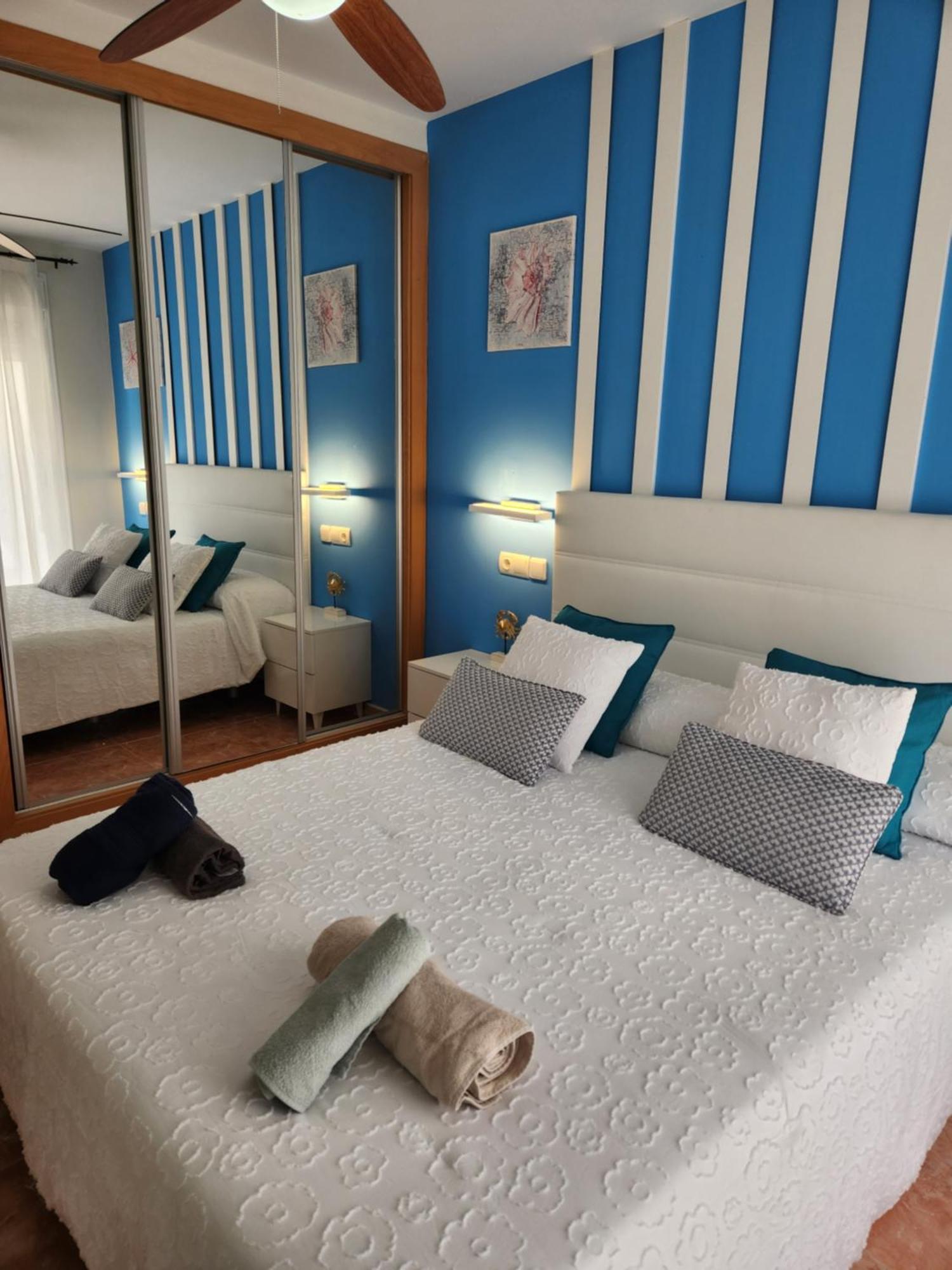 Bajo En Primera Linea De Vera-Playa Con Piscina Privada! 외부 사진