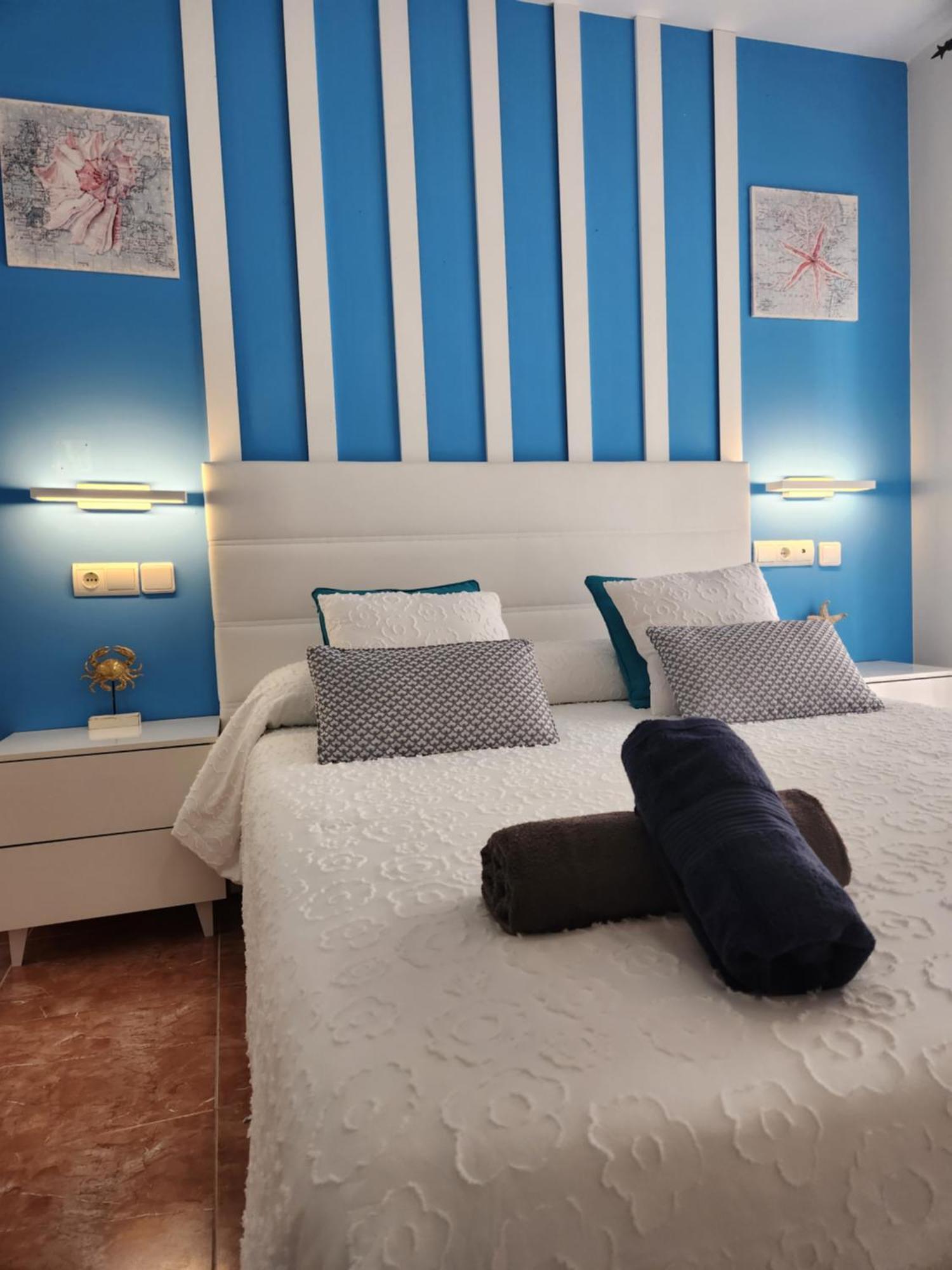 Bajo En Primera Linea De Vera-Playa Con Piscina Privada! 외부 사진