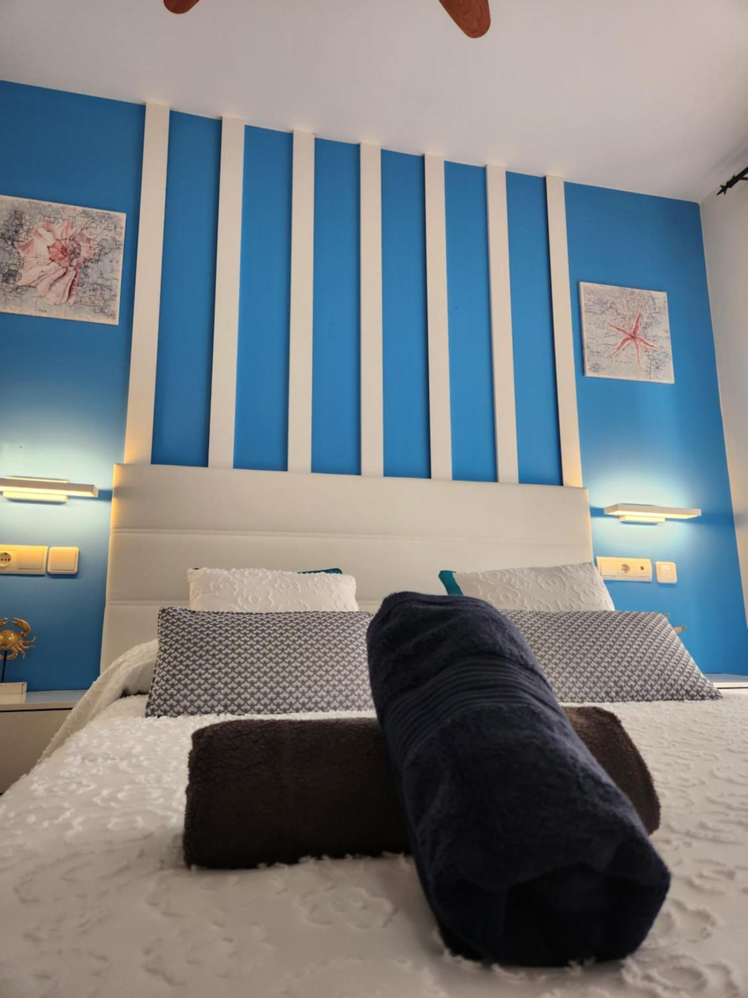 Bajo En Primera Linea De Vera-Playa Con Piscina Privada! 외부 사진