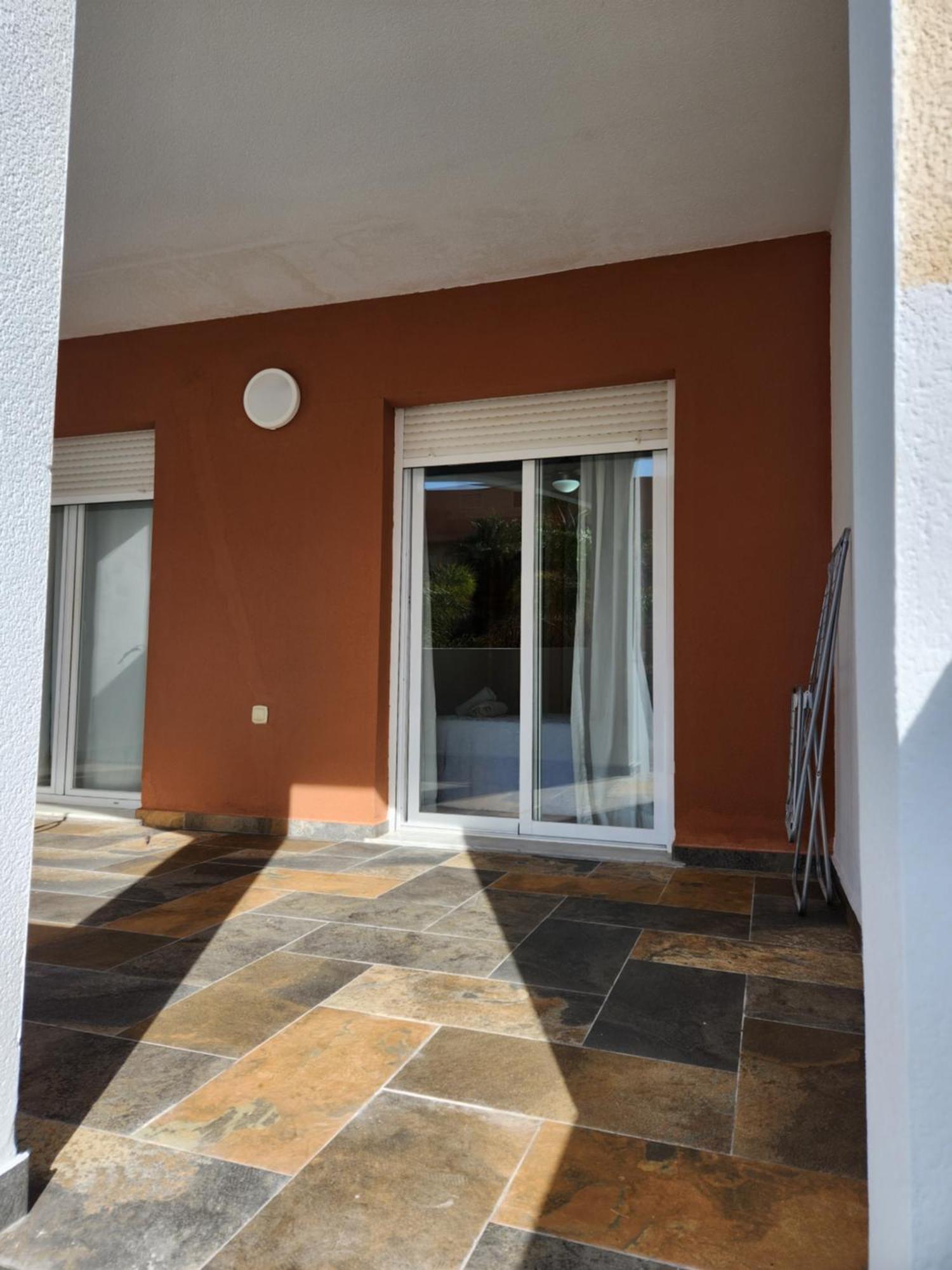 Bajo En Primera Linea De Vera-Playa Con Piscina Privada! 외부 사진