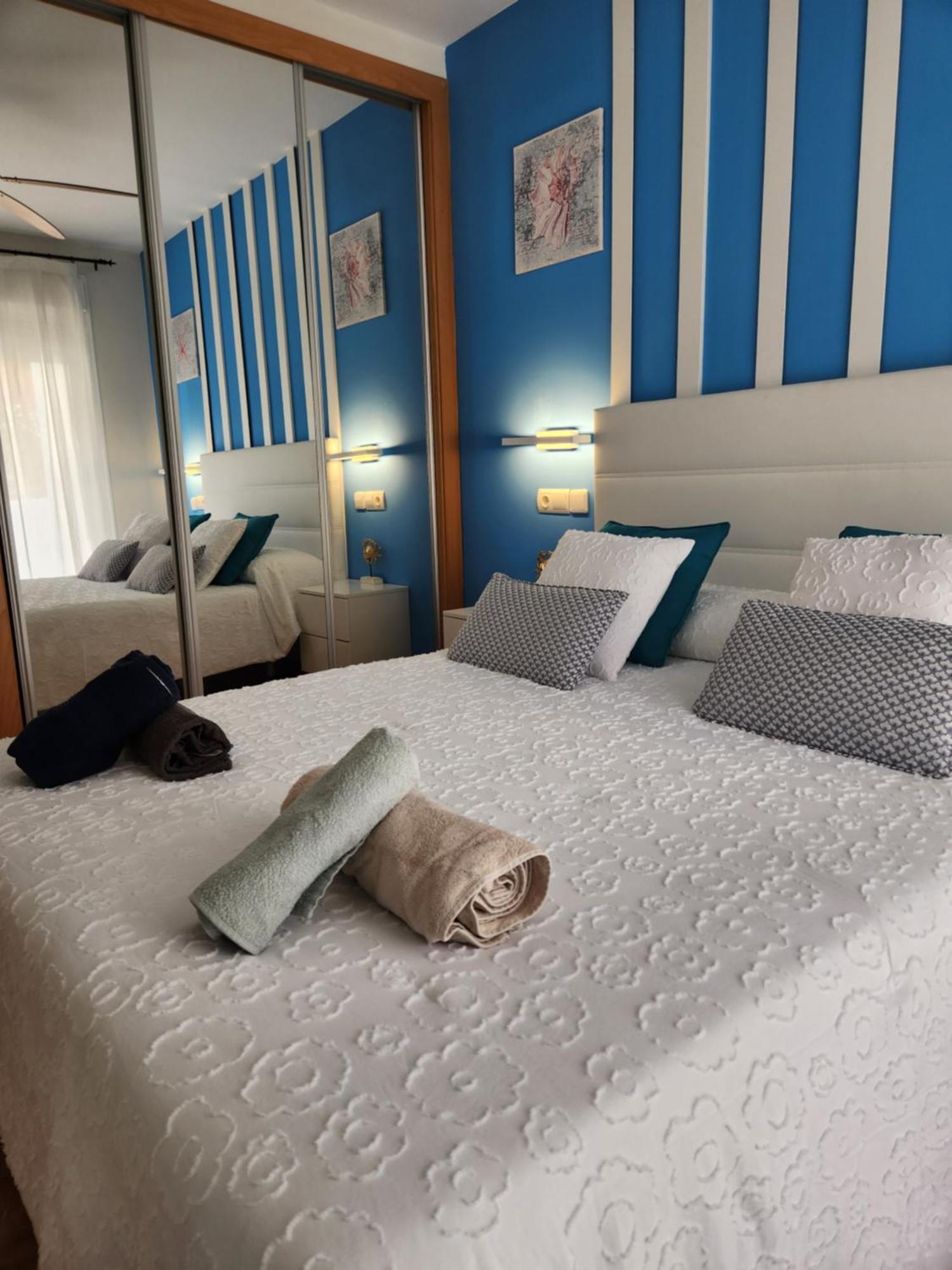 Bajo En Primera Linea De Vera-Playa Con Piscina Privada! 외부 사진