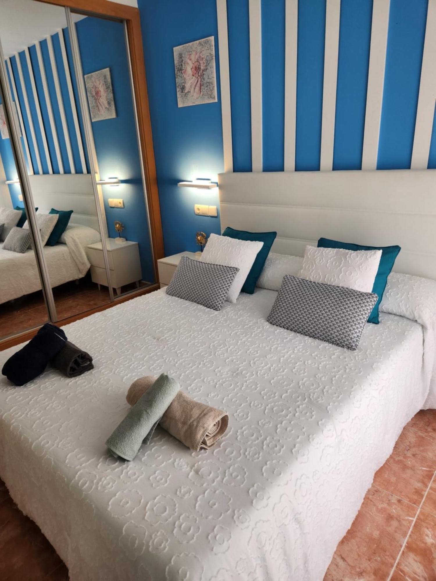 Bajo En Primera Linea De Vera-Playa Con Piscina Privada! 외부 사진