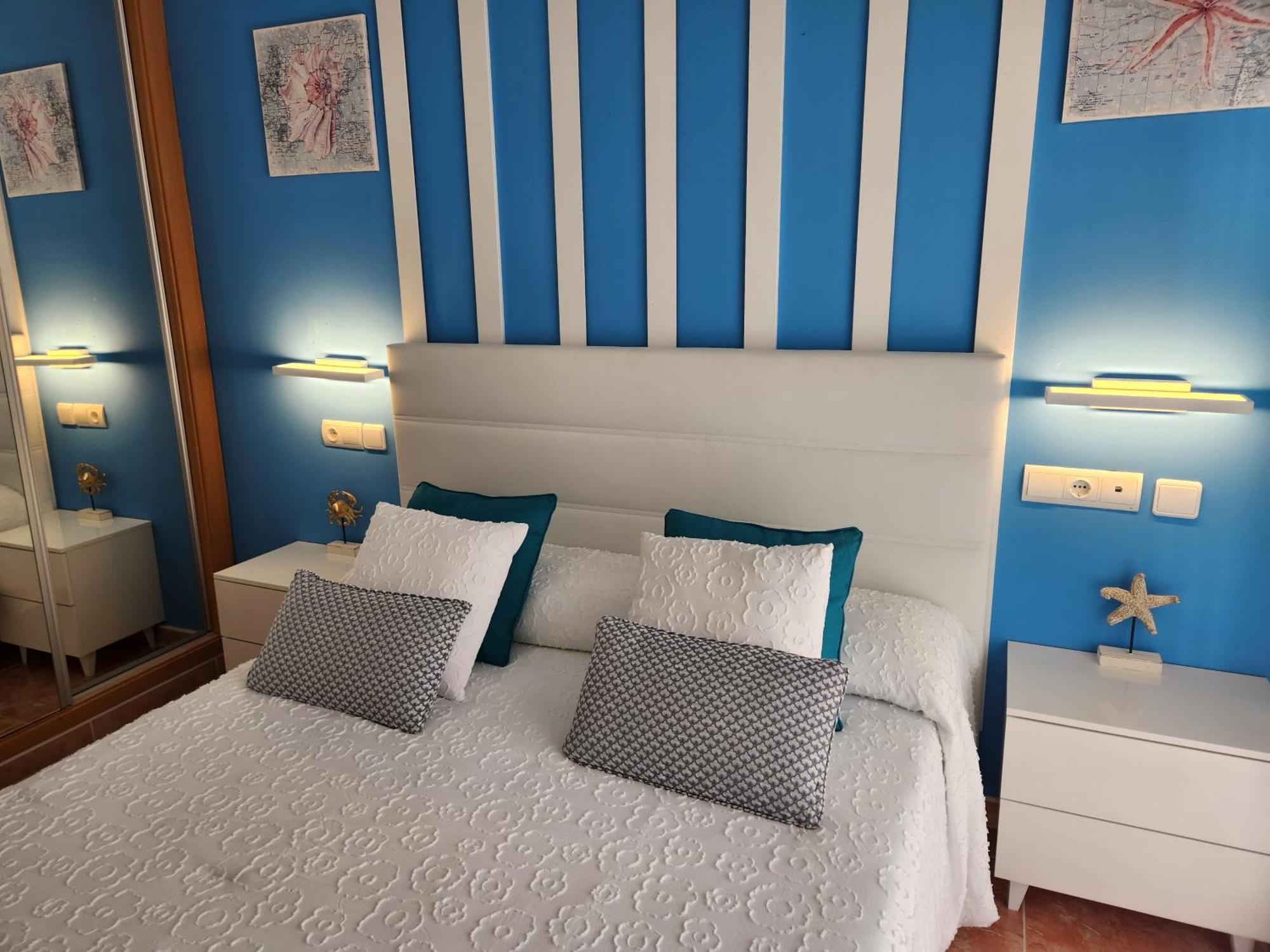 Bajo En Primera Linea De Vera-Playa Con Piscina Privada! 외부 사진