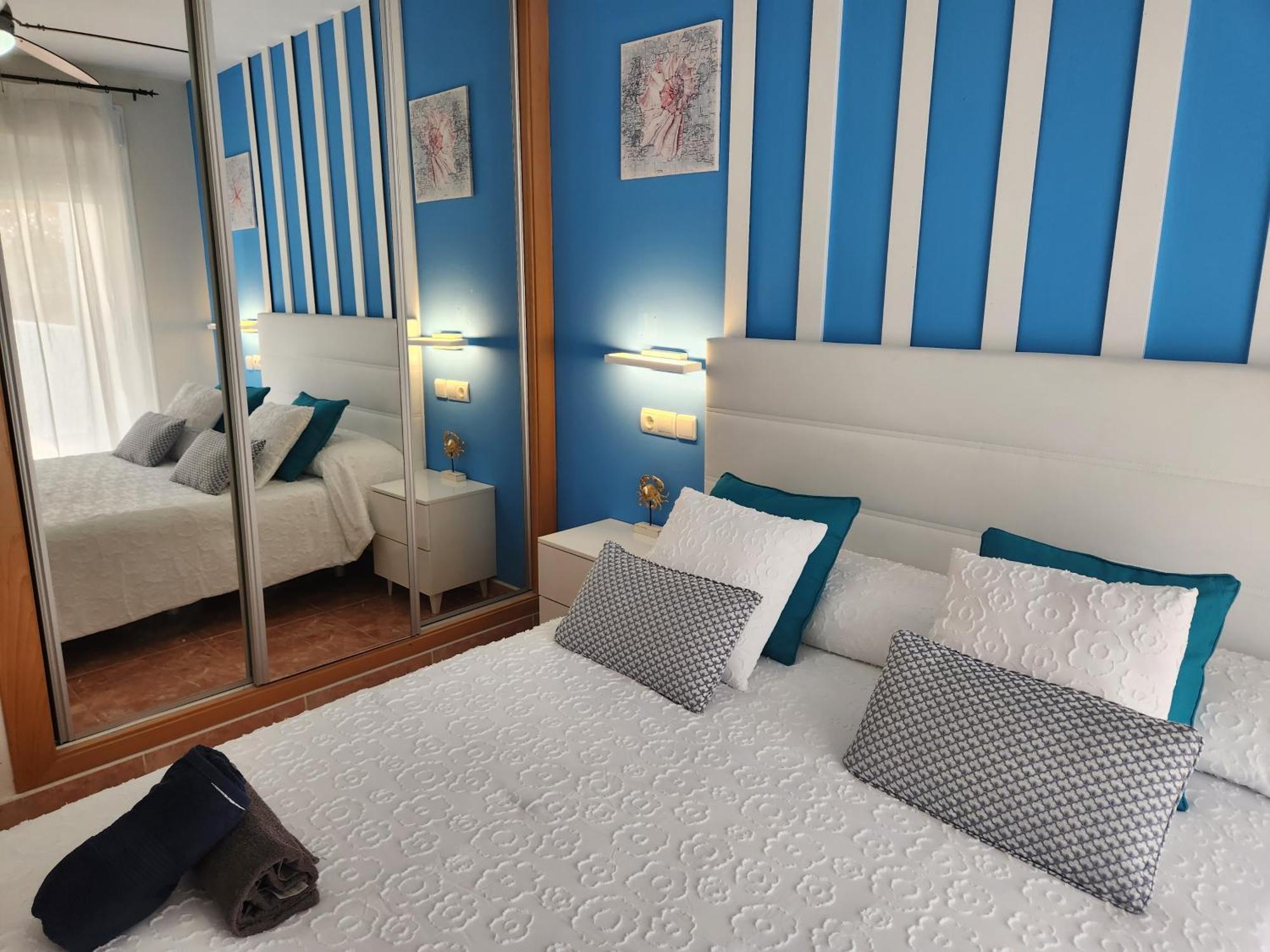 Bajo En Primera Linea De Vera-Playa Con Piscina Privada! 외부 사진