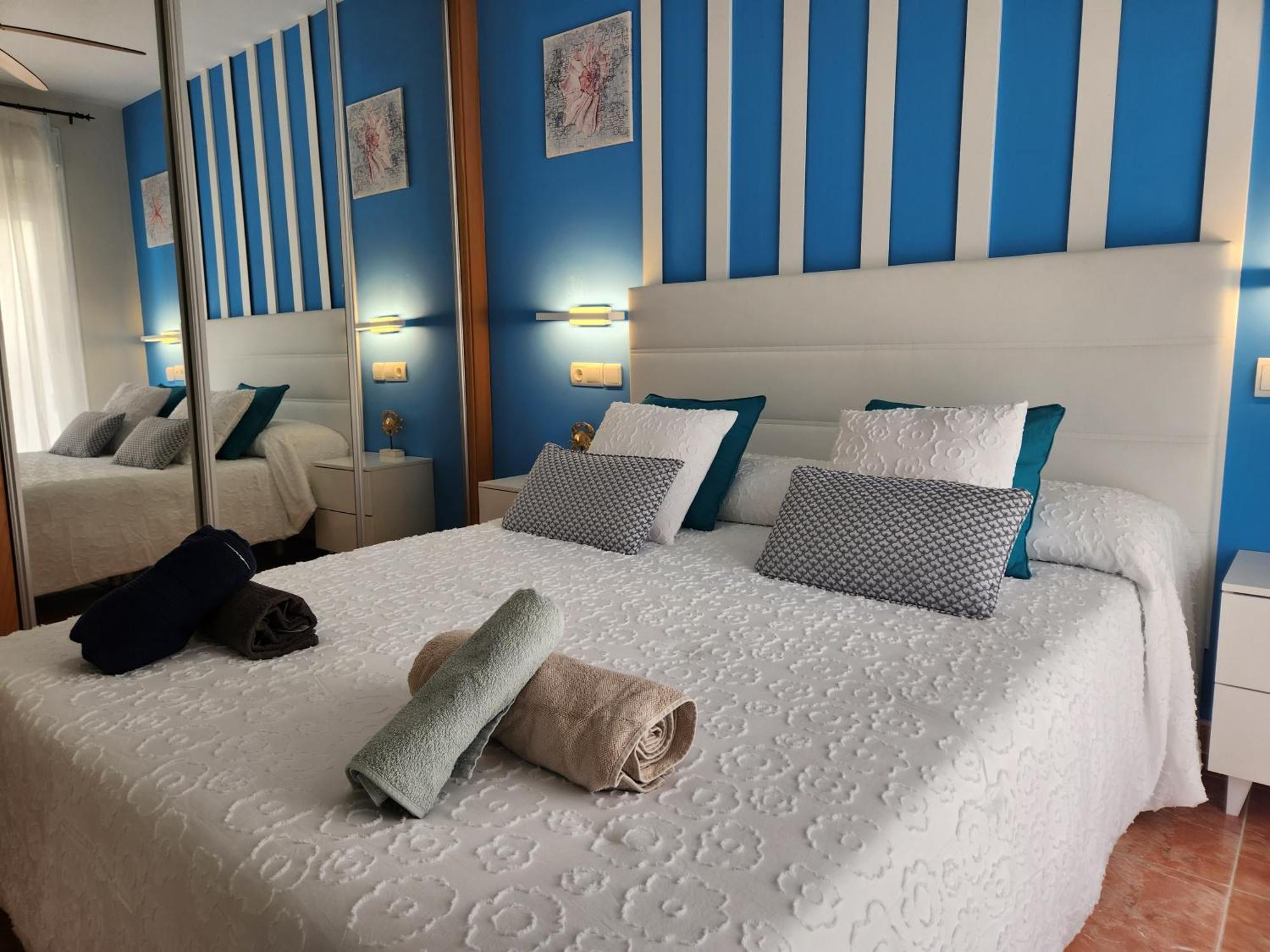 Bajo En Primera Linea De Vera-Playa Con Piscina Privada! 외부 사진